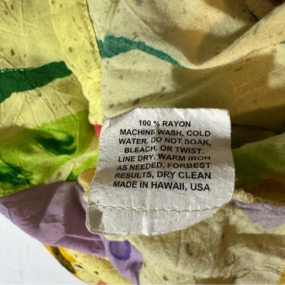 Vtg Jams World Chloe Print Sheath Dress Split Sleeve Tie Back - Picture 4 of 10